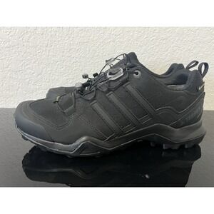 Adias Terrex Swift R2 Goretex Triple Black CM7492 Hiking Shoes Size 9